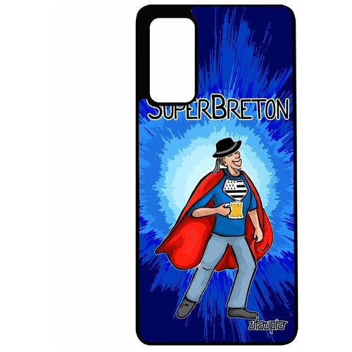 фото Чехол для мобильного samsung galaxy s20fe, "супербретонец" комичный бретань utaupia