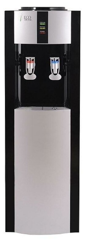 Кулер для воды Ecotronic H1-LE v.2, черный/серебристый