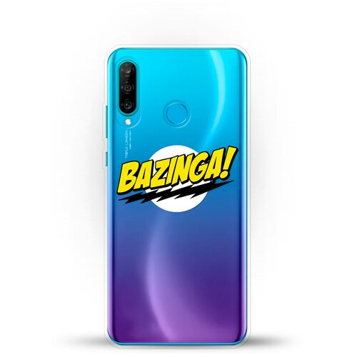 фото Силиконовый чехол шелдон на huawei p30 lite andy & paul