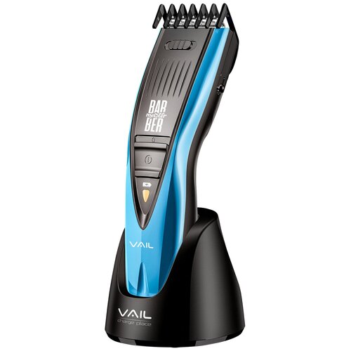 Машинка для стрижки VAIL VL-6102, голубой, черный