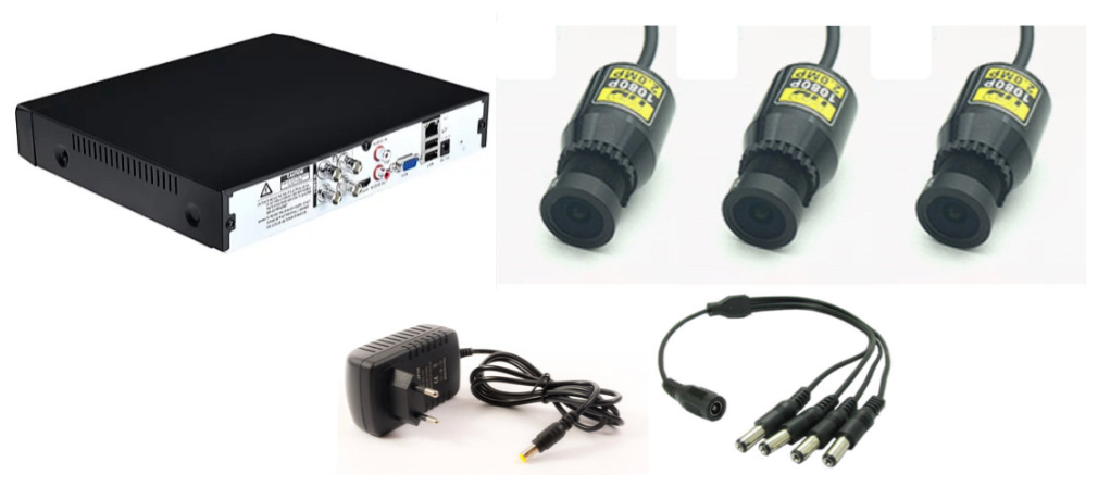 Комплект видеонаблюдения (KIT3AHDMINI01AHD1080P)