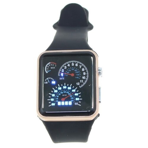 фото Часы street racer в строгом прямоугольном корпусе meleon