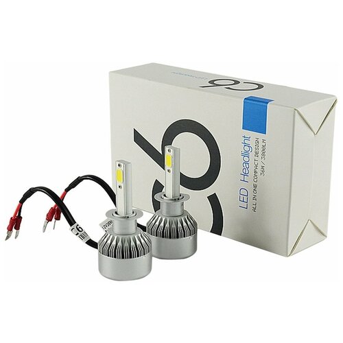 Лампы светодиодные H 3 8-48V 36W 3800Lm/6000K C6 2шт