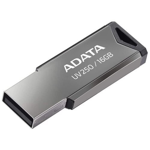 USB Флеш-накопитель ADATA AUV250-16G-RBK 16 ГБ, серебристый