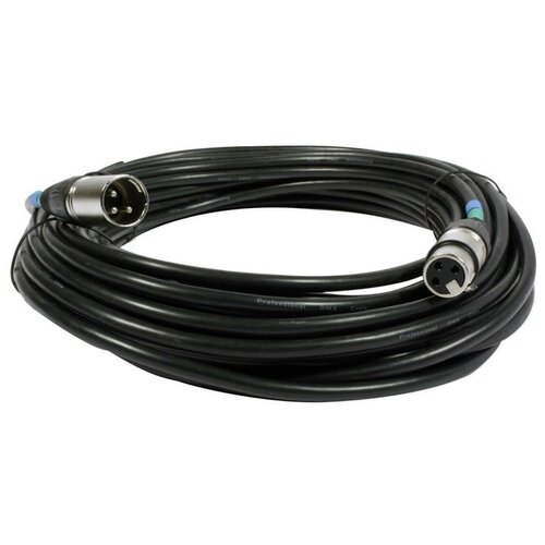 7,5-метровый кабель DMX, 3pin XLR разъемы - CHAUVET DMX3P25FT DMX Cable
