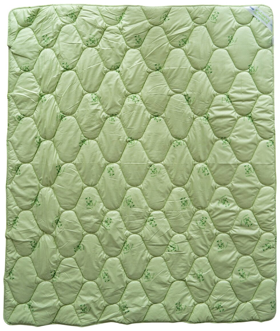 Одеяло "Волшебство бамбука" 1.5 спальное, 140x205, всесезонное, гипоаллергенное - фотография № 2