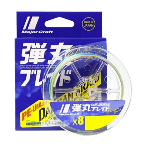 Шнур Major Craft 150m X8 DB8-150/1MC (мультиколор)