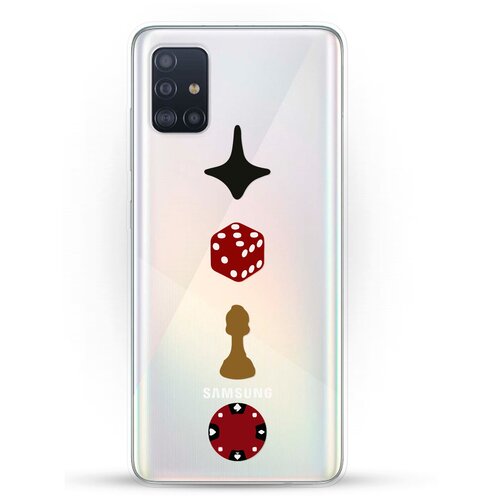 фото Силиконовый чехол начало на samsung galaxy a51 andy & paul