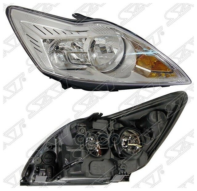 Фара Ford Focus Ii 08-11 Rh Хром С Электрокорректором Sat арт. ST-431-1181RMLDEM1