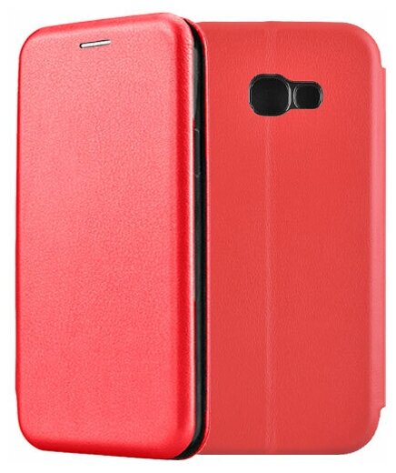 Чехол-книжка Fashion Case для Samsung Galaxy A5 (2017) A520 красный