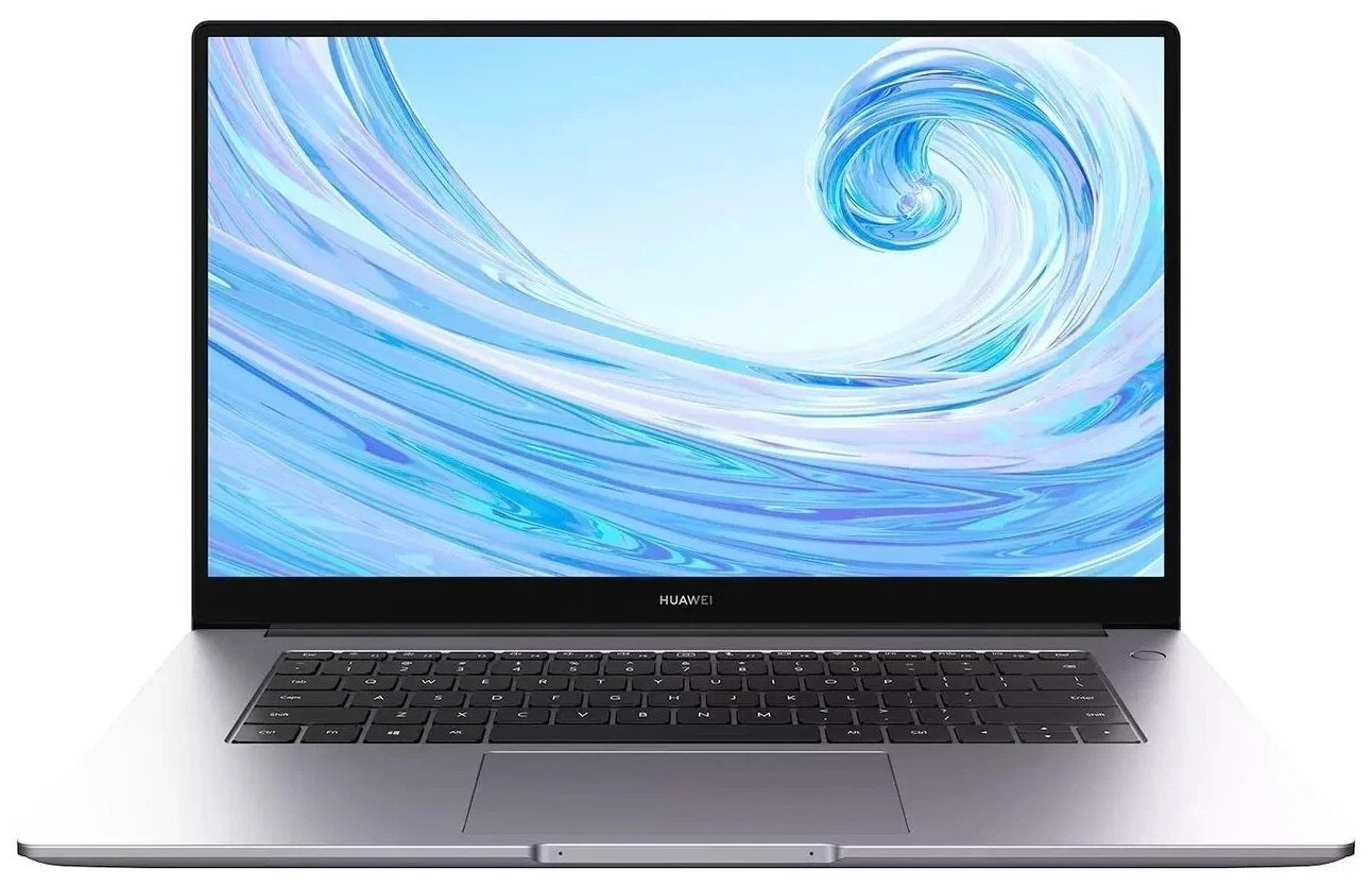 15.6" Ноутбук HUAWEI MateBook D 15 1920x1080, AMD Ryzen 5 5500U 2.1 ГГц, RAM 8 ГБ, SSD 512 ГБ, AMD Radeon Graphics, Windows 11 Home, 53013HSR, серебристый