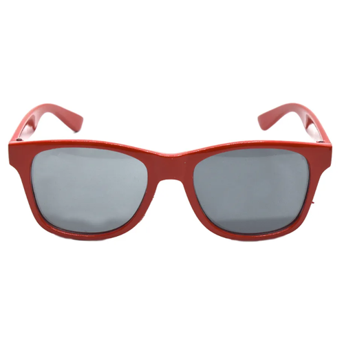фото Солнцезащитные очки , вайфареры, оправа: пластик, для девочек, красный мир оптики