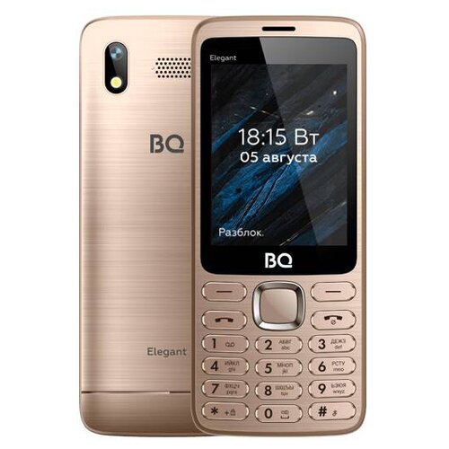 Телефон BQ 2823 ELEGANT 2 micro SIM золотой 262700₽