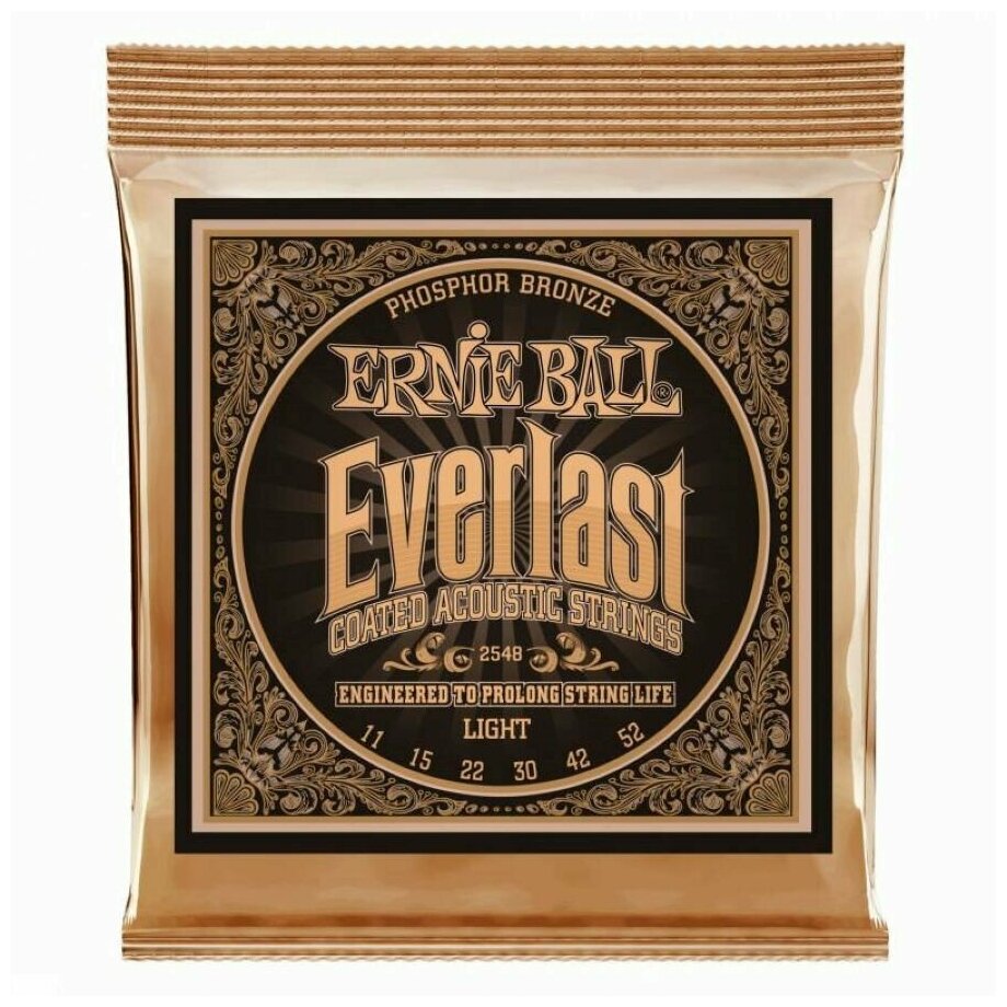 ERNIE BALL 2548 (11-52) струны для акустической гитары