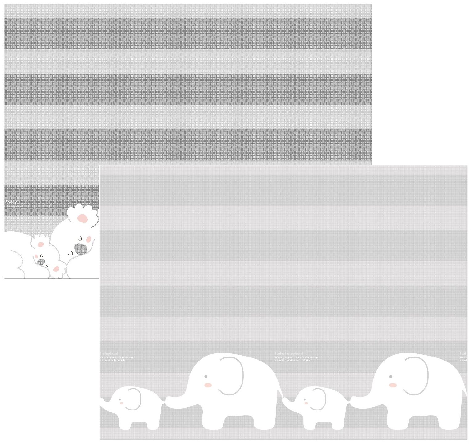 фото Коврик Parklon Prime Living Коалы/Слоники за хвостики DS-821-ID-KFET