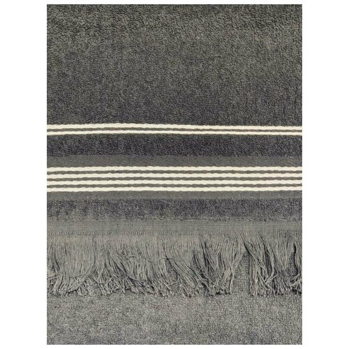 фото Полотенце "caprise" махра; графит; размер 50 х 90 happy home