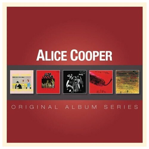 COOPER, ALICE ORIGINAL ALBUM SERIES (PRETTIES FOR YOU EASY ACTION LOVE IT TO DEATH KILLER SCHOOLS OUT) Box Set CD