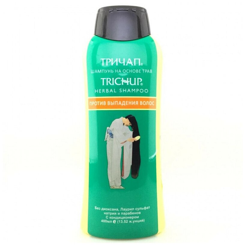 Trichup Herbal Shampoo / Шампунь Тричап Против выпадения волос 400 мл