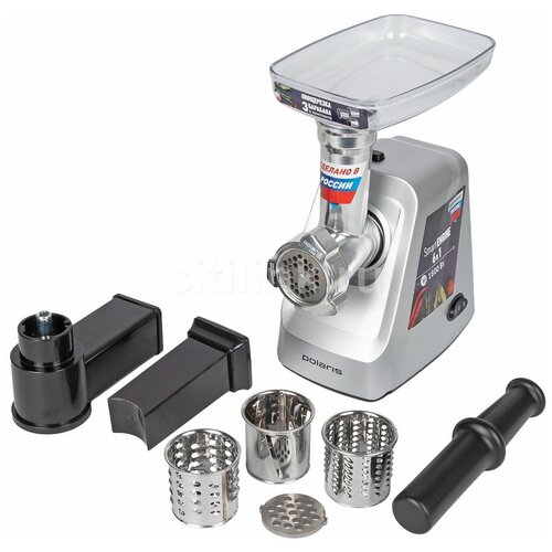 Мясорубка POLARIS PMG 1854 RUS графит 785000₽