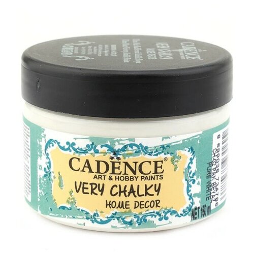 Акриловая краска Cadence Very Chalky Home Decor. Pure White-CH02