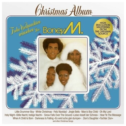 BONEY M. CHRISTMAS ALBUM Black Vinyl 12