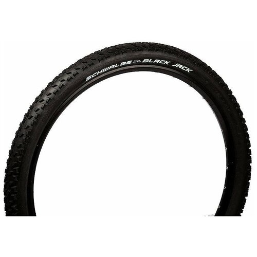 фото Велопокрышка schwalbe black jack 24x2.10 (54-507), k-guard\sbc, mtb, черная, 11126417.02