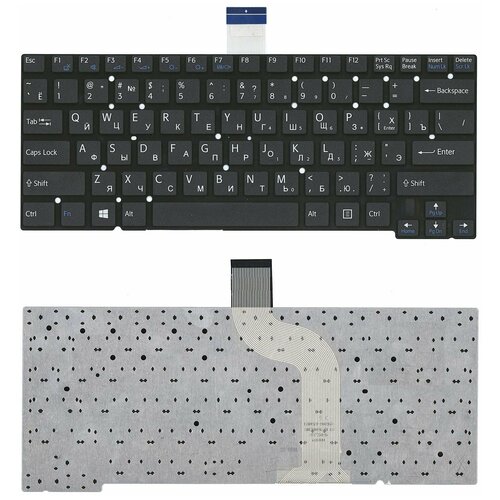 Клавиатура для ноутбука Sony Vaio ultrabook SVT14 SVT13 SVT 14 13 черная 2820₽