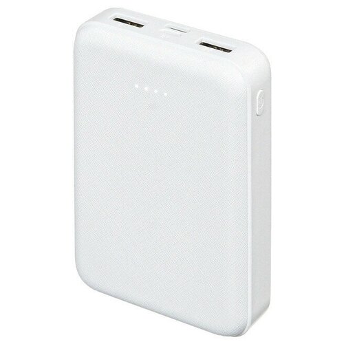 Мобильный аккумулятор BURO T4-10000 Li-Pol 10000mAh 2A1A белый 2xUSB 93000₽