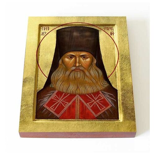 Преподобный Исаакий I Оптинский, Антимонов, икона на доске 13*16,5 см
