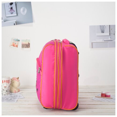 фото Sacvoyage чемодан детский 16" на молнии цвет розовый