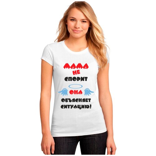 фото Футболка drabs, размер xl, белый