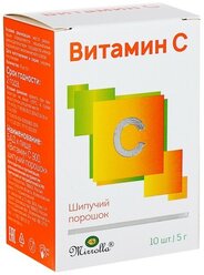 Витамин С шип. пор. д/приг. р-ра саше, 5 г, 10 шт., апельсин