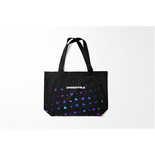 фото Сумка-шоппер / 46х35 см / геймерам / undertale андертейл burnettie