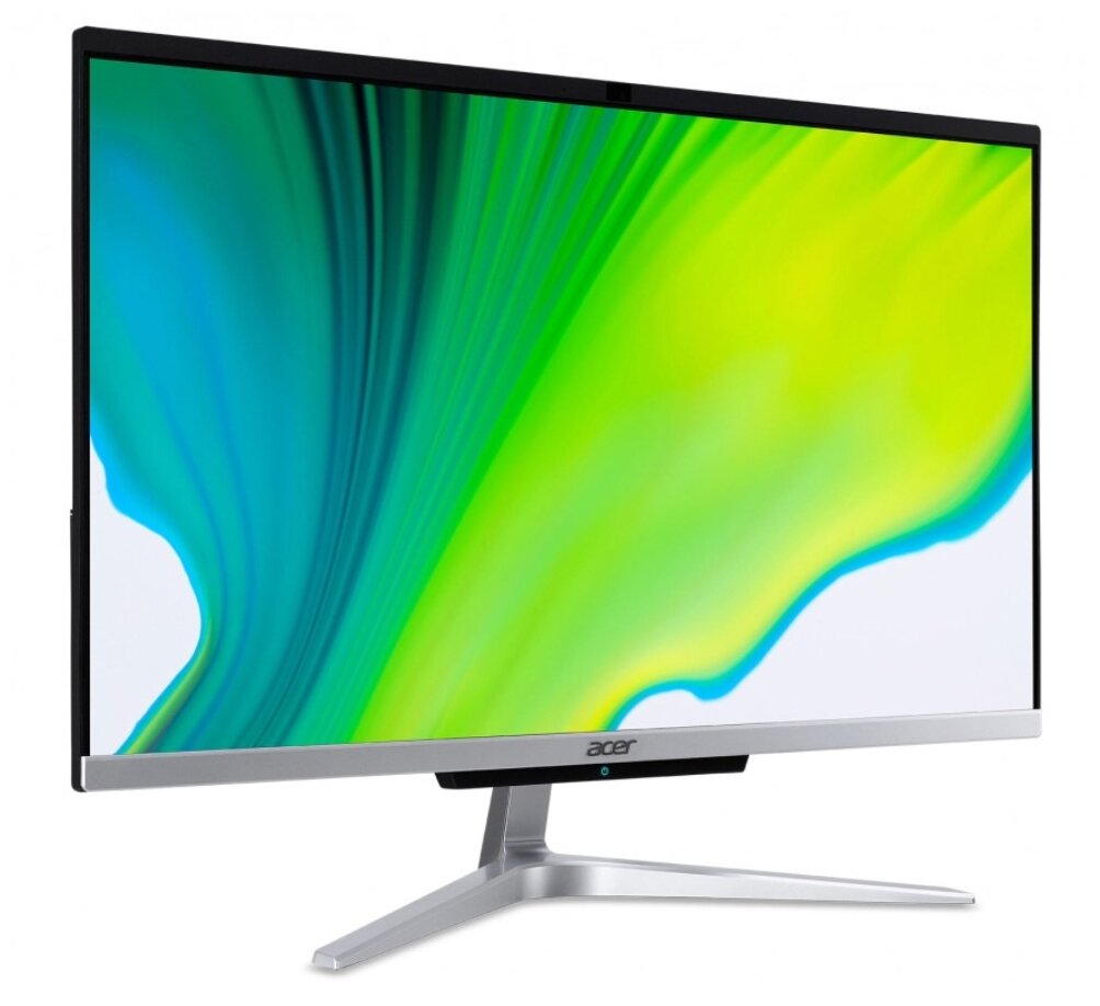 238 Моноблок Acer Aspire C24-420 DQBFXER00B серебристый - 1920x1080 IPS AMD Ryzen 3 3250U ядра 2 х 26 ГГц 8 ГБ SSD 256 ГБ AMD Radeon Graphics Windows 10 Home