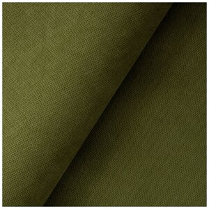 Ткань мебельная велюр TIARA 70, зеленый, 1 метр, для обивки мебели, перетяжки, реставрации, рукоделия, штор
