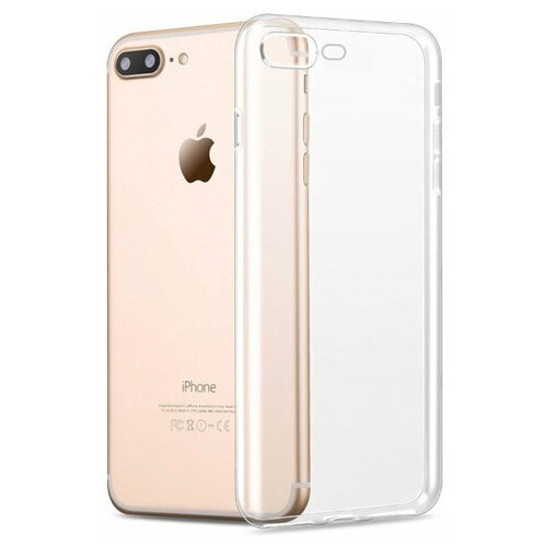 фото Прозрачная силиконовая накладка для apple iphone 6 plus / 6s plus moodboom