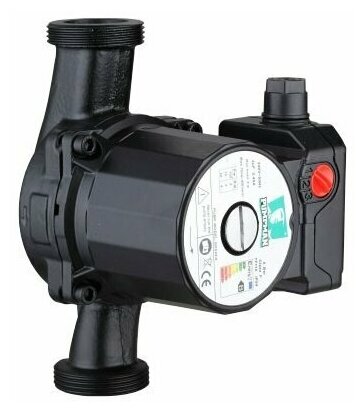 Циркуляционный насос TRS25/8 (Pmax-100Вт,Hmax-4м,Qmax-40л/мин,180мм,с гайками и кабелем) PUMPMAN