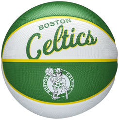 Баскетбольный мяч Wilson Team Retro mini Boston Celtics, р. 3 зелeный