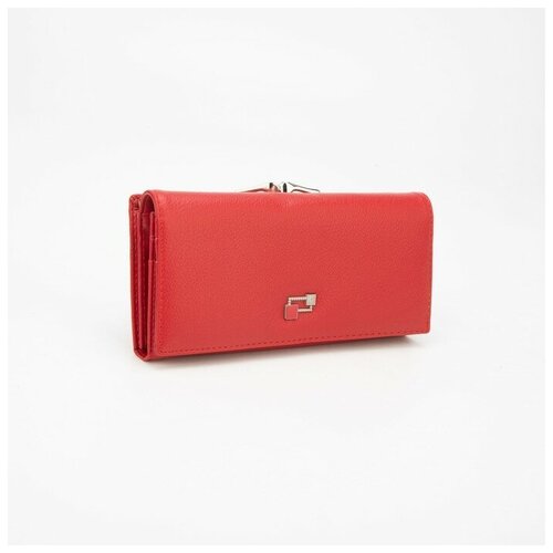 фото Кошелёк на магнитах, цвет красный