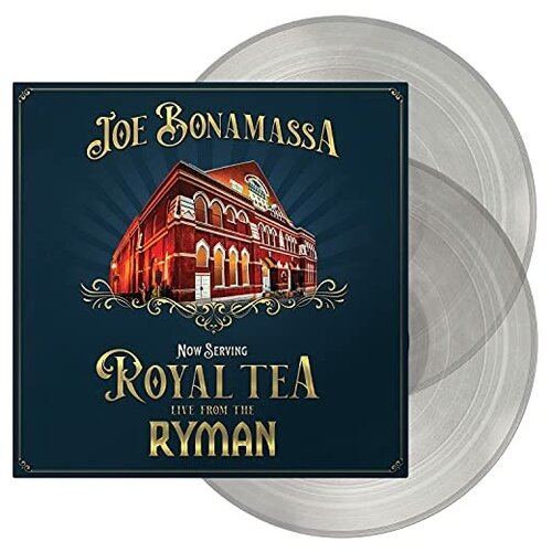 bonamassa joe виниловая пластинка bonamassa joe now serving royal tea live from the ryman Joe Bonamassa - Now Serving: Royal Tea Live From The Ryman [Clear Vinyl]