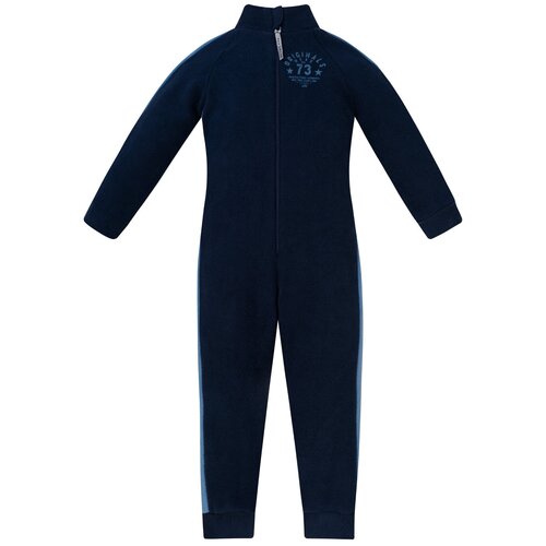 ФлисовыйКомбинезон 293п(ш) Утенок для мальчика, на рост 134 см, цвет темно-синий