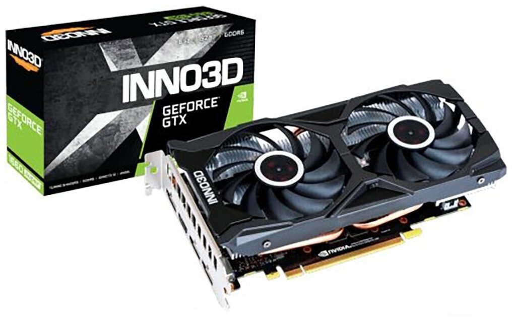 Видеокарта INNO3D GeForce GTX 1660 SUPER TWIN X2 N166SK-06D6