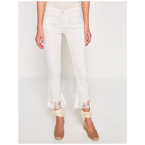 Брюки-джинсы KOTON WOMEN, 7YAK47196MD, цвет: WHITE, размер: 31