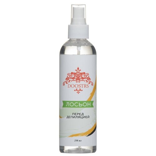 Лосьон до депиляции DOOSTRS 250 мл / лосьон перед депиляцией / эпиляцией с пантенолом