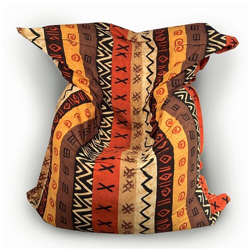 фото Mypuff кресло-подушка, размер xххl-комфорт, мебельный хлопок, африка