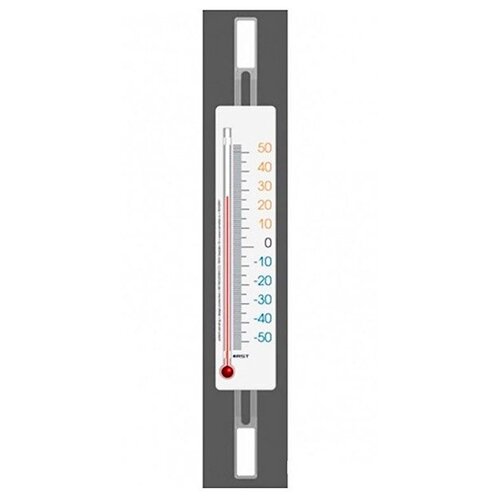 Термометр оконный спиртовой на липучках RST 02091