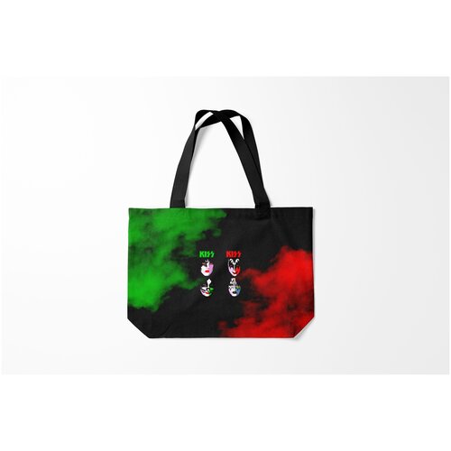 фото Сумка-шоппер / 46х35 см / рок / kiss burnettie