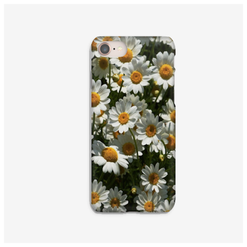 фото Силиконовый чехол ромашки на apple iphone 7 plus/ айфон 7 плюс xcase