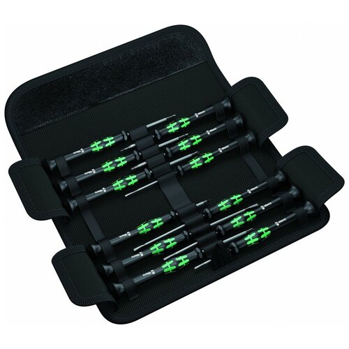 Набор отверток WERA Kraftform Micro- Set/12 SB 1, для электроники 073675