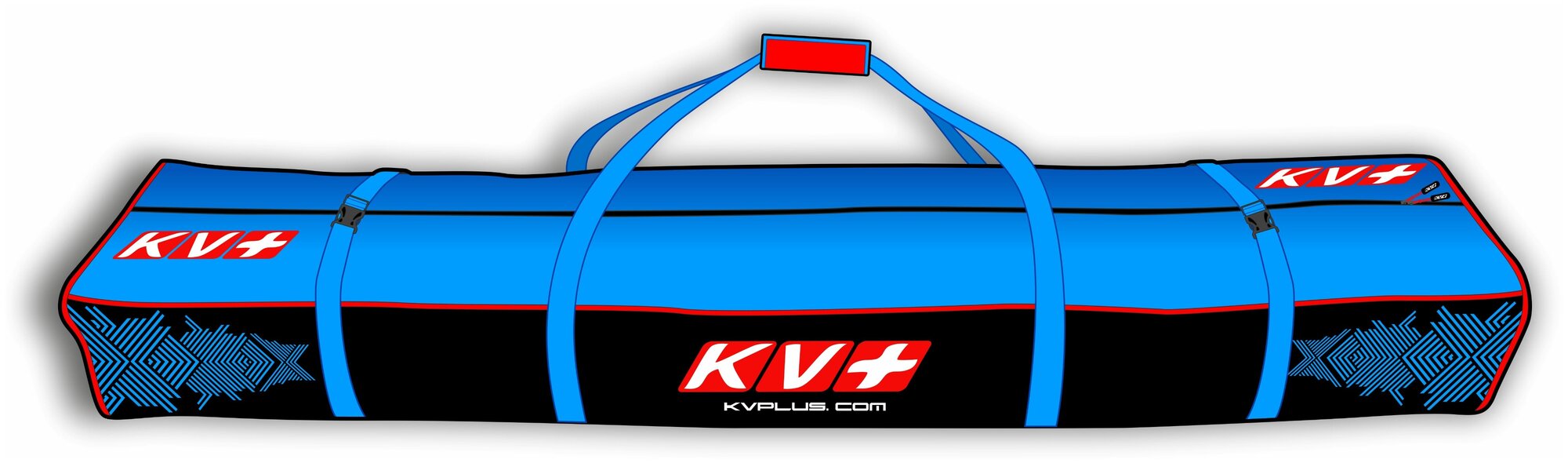    KV+ 200 cm, Black\Blue